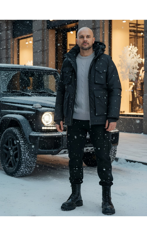 Куртка-жилетка с подогревом трансформер 2 в 1 для активного отдыха и спорта.