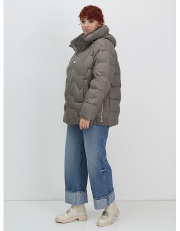 Пуховик для женщин с искусственной овчиной: стиль и тепло зимой