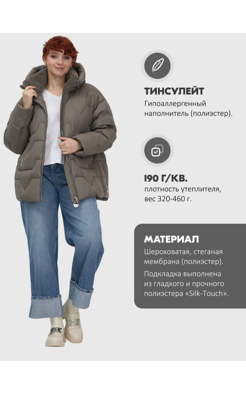 Пуховик для женщин с искусственной овчиной: стиль и тепло зимой