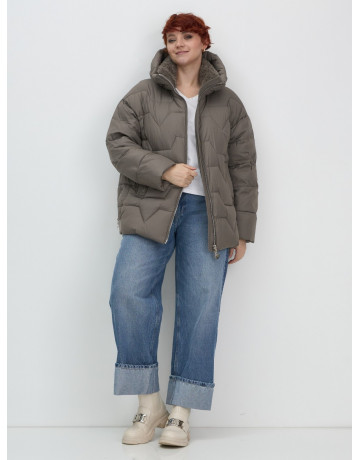 Пуховик для женщин с искусственной овчиной: стиль и тепло зимой