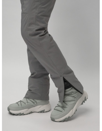 Женский горнолыжный комплект: куртка с цветочным принтом и брюки со съёмными бретелями