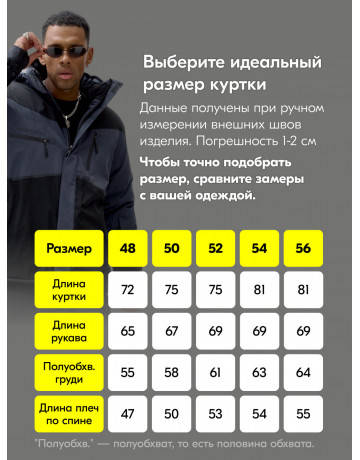 Зимний горнолыжный костюм для мужчин.