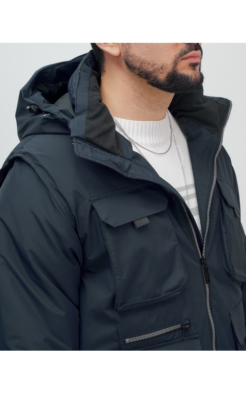 Куртка-жилетка трансформер 2 в 1 для активного отдыха и повседневной носки.