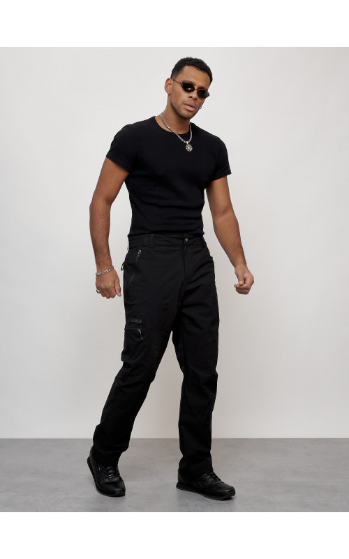 Туристические мужские брюки с утеплителем на флисе.