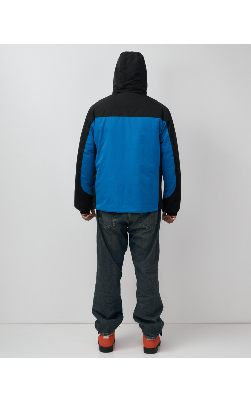 Мужская горнолыжная куртка, голубой, для зимних видов спорта в Тюмени