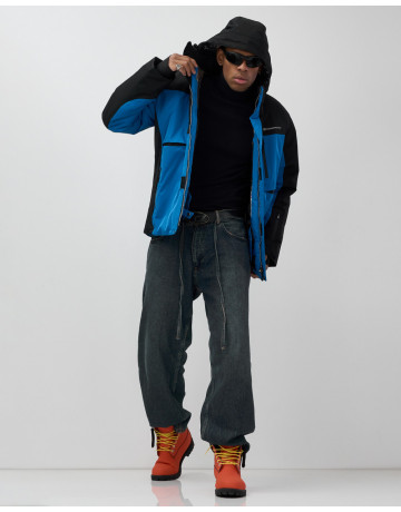 Мужская горнолыжная куртка, голубой, для зимних видов спорта в Тюмени