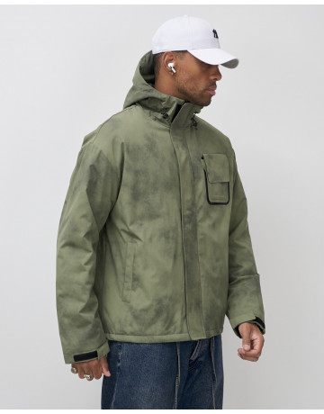 Мужская спортивная куртка весна-осень, цвет хаки, для активного отдыха в Тюмени