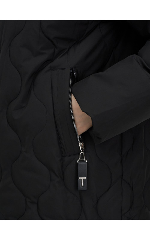 Женская утеплённая куртка с капюшоном для осени и зимы, свободный покрой