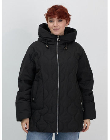 Женская утеплённая куртка с капюшоном для осени и зимы, свободный покрой
