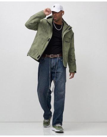 Мужская спортивная куртка весна-осень, цвет хаки, для активного отдыха в Тюмени