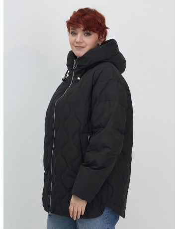 Женская утеплённая куртка с капюшоном для осени и зимы, свободный покрой