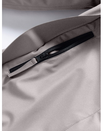 Тёплая детская парка с регулируемой посадкой.