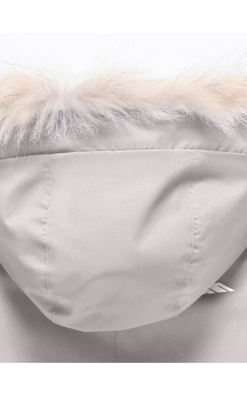 Тёплая детская парка с регулируемой посадкой.