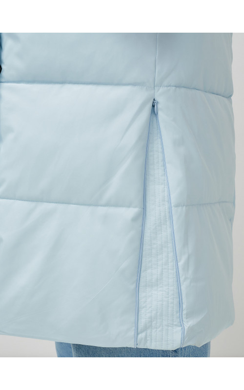 Тёплый длинный пуховик для молодёжи