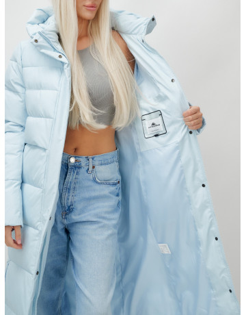 Тёплый длинный пуховик для молодёжи