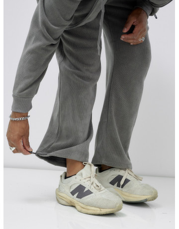 Мужской демисезонный спортивный костюм на флисе, серый, для спорта. в Тюмени