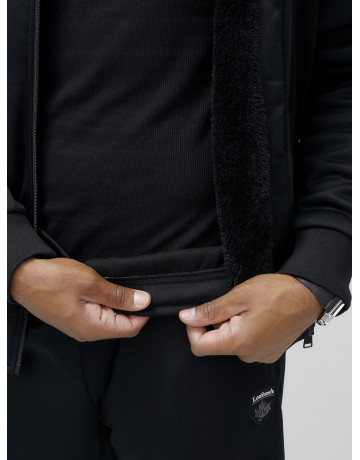 Мужской зимний спортивный костюм с начёсом, зелёный, для активного отдыха в Тюмени