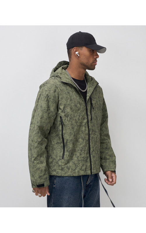 Мужская спортивная куртка весна-осень, цвет хаки, для активного отдыха в Тюмени