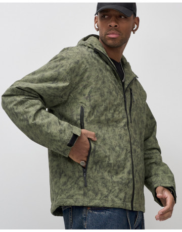 Мужская спортивная куртка весна-осень, цвет хаки, для активного отдыха в Тюмени