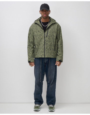 Мужская спортивная куртка весна-осень, цвет хаки, для активного отдыха в Тюмени