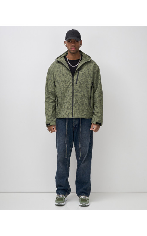 Мужская спортивная куртка весна-осень, цвет хаки, для активного отдыха в Тюмени