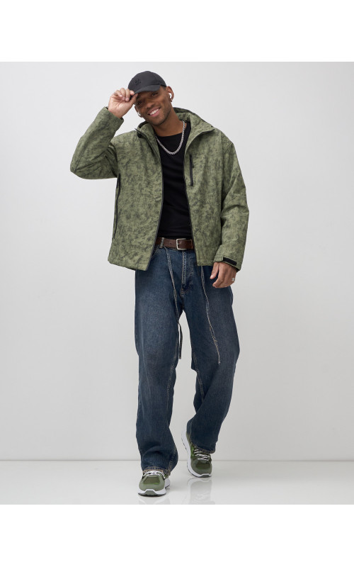 Мужская спортивная куртка весна-осень, цвет хаки, для активного отдыха в Тюмени