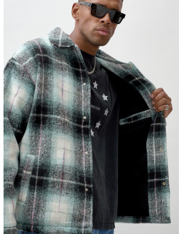 Ворсистая шерстяная куртка-рубашка для комфортных прогулок (S-3XL)