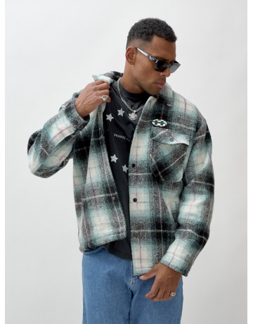 Ворсистая шерстяная куртка-рубашка для комфортных прогулок (S-3XL)