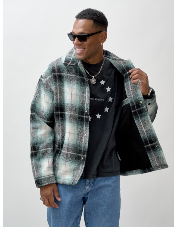 Ворсистая шерстяная куртка-рубашка для комфортных прогулок (S-3XL)