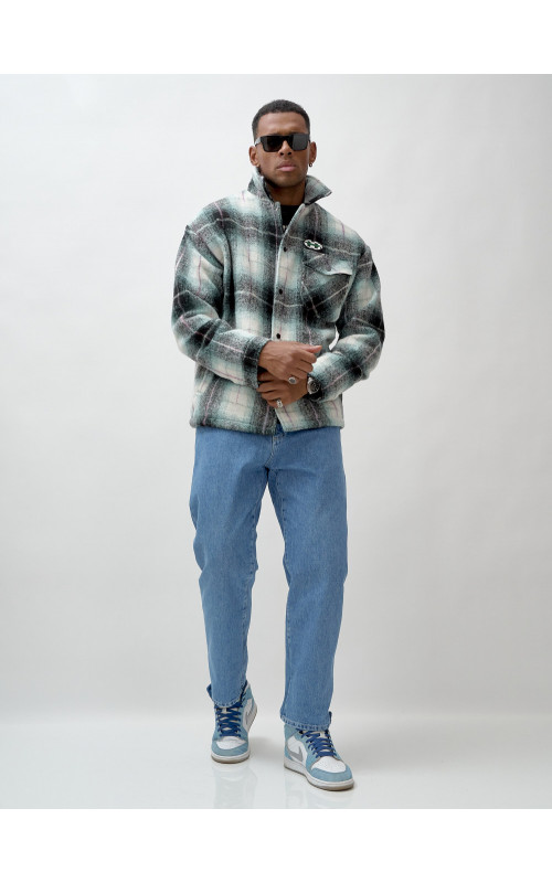 Ворсистая шерстяная куртка-рубашка для комфортных прогулок (S-3XL)