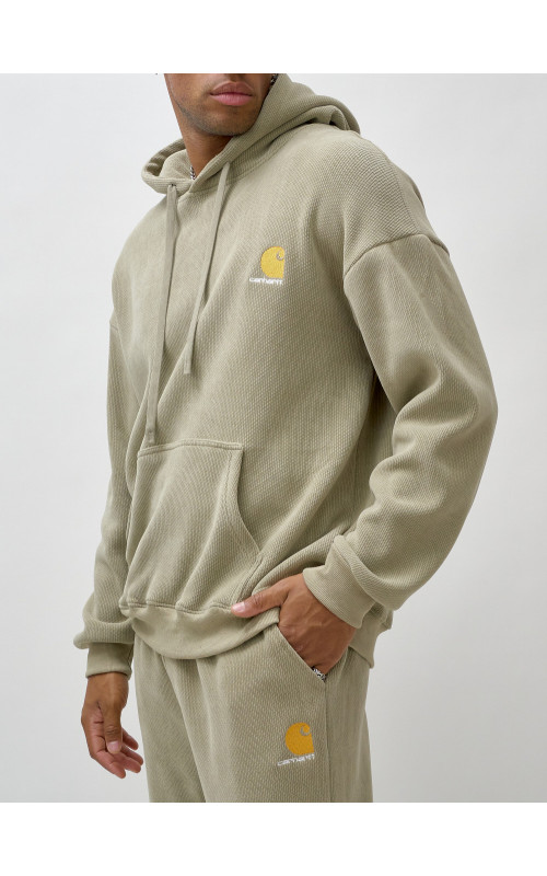 Мужской демисезонный спортивный костюм на флисе, светло-зелёный. в Тюмени