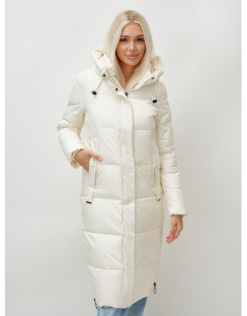 Зимний женский пуховик с капюшоном