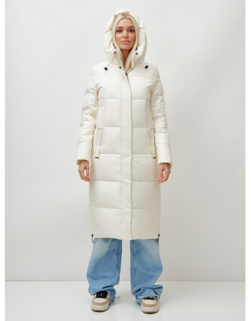 Зимний женский пуховик с капюшоном