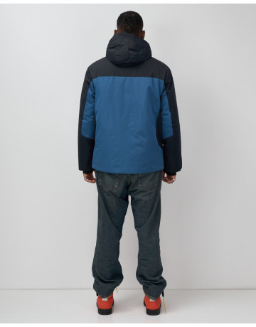 Мужская зимняя горнолыжная куртка синего цвета для спорта. в Тюмени