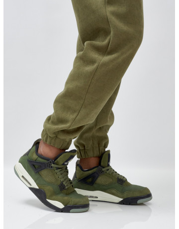 Мужской демисезонный спортивный костюм на флисе, хаки, для спорта. в Тюмени