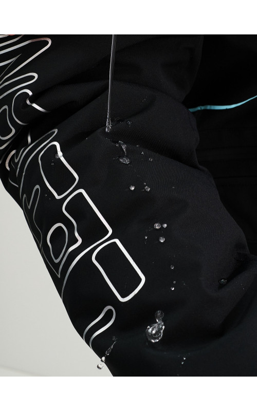 Мужской горнолыжный костюм: куртка и полукомбинезон для зимних видов спорта