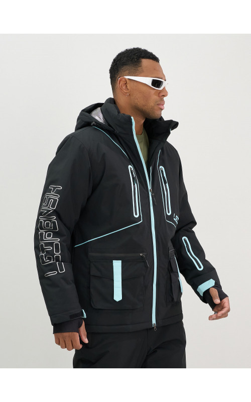 Мужской горнолыжный костюм: куртка и полукомбинезон для зимних видов спорта