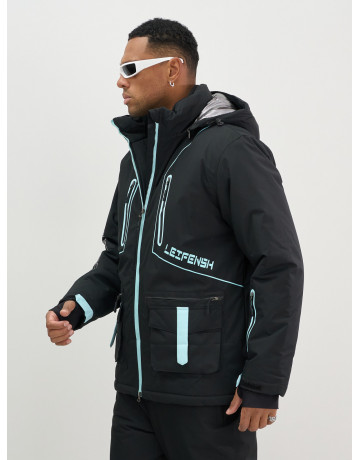 Мужской горнолыжный костюм: куртка и полукомбинезон для зимних видов спорта