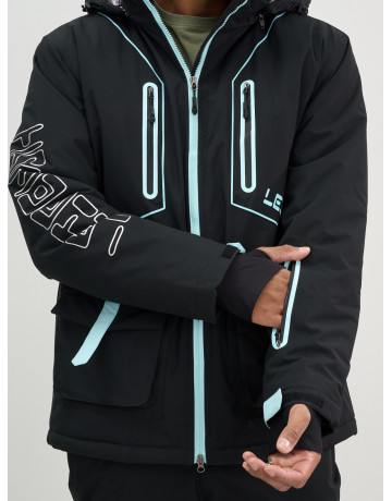 Мужской горнолыжный костюм: куртка и полукомбинезон для зимних видов спорта