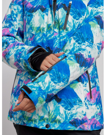 Женский горнолыжный костюм синего цвета для зимы в Тюмени