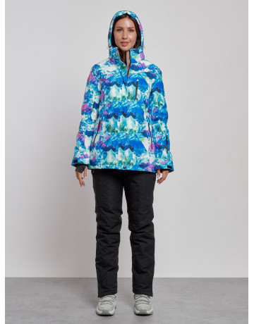 Женский горнолыжный костюм для зимних видов спорта.