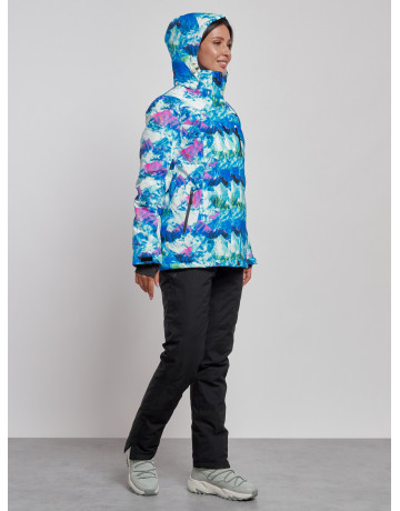 Женский горнолыжный костюм синего цвета для зимы в Тюмени