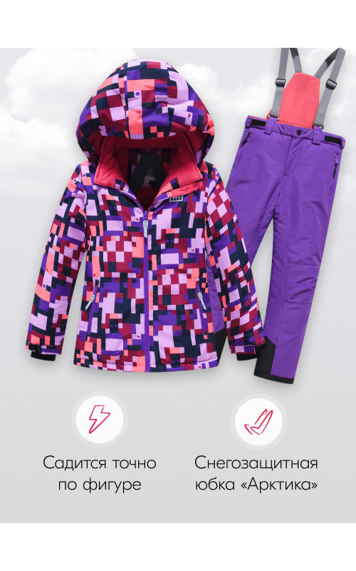 Зимний лыжный костюм для девочек: защита от холода и комфорт на склоне
