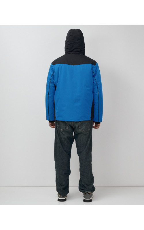 Мужская горнолыжная куртка, голубой, для зимних видов спорта в Тюмени