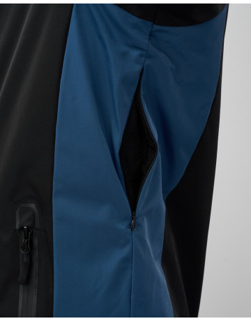 Мужская горнолыжная куртка, чёрная, для зимних видов спорта в Тюмени