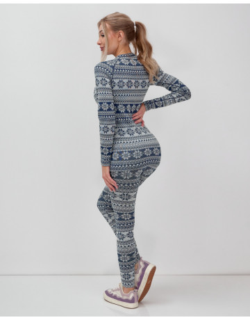 Женское термобельё для осени и зимы, спортивный стиль.