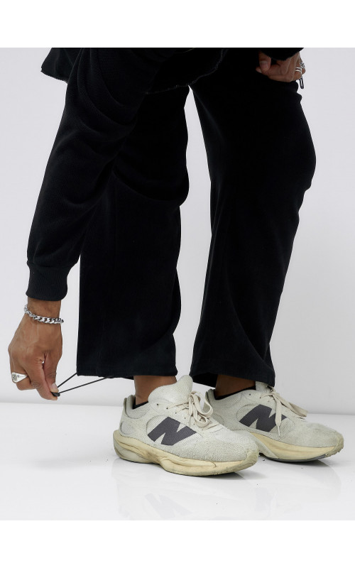 Мужской демисезонный спортивный костюм на флисе, чёрный, для спорта в Тюмени