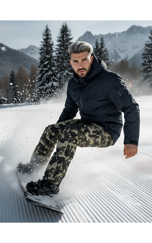 Мужской горнолыжный костюм MTFORCE для зимы.