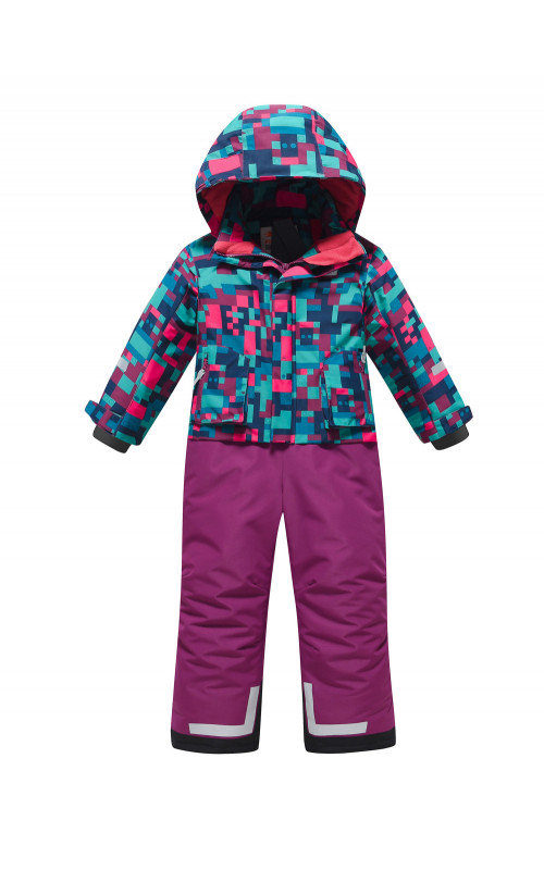 Горнолыжный зимний комбинезон для девочек, активный отдых