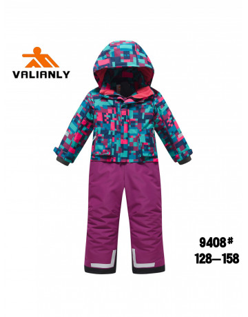 Горнолыжный зимний комбинезон для девочек, активный отдых